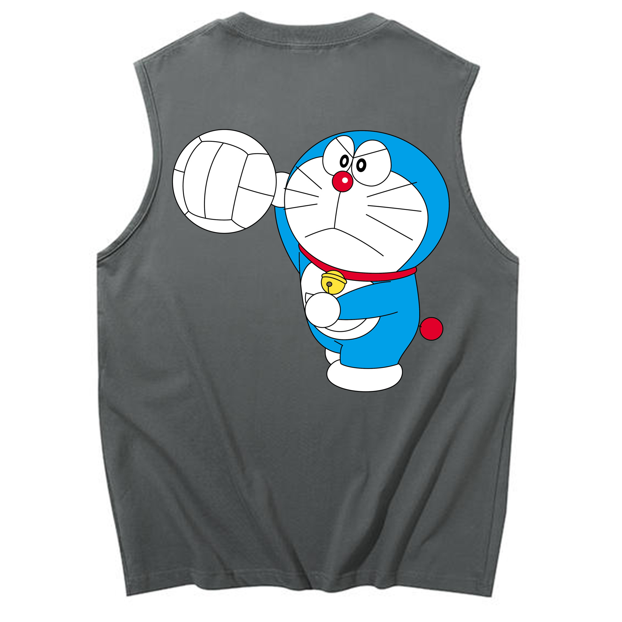 （画像用） ドラえもん Doraemon コットン100％タンクトップ（背面プリント）